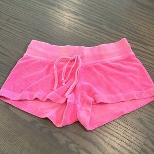 Pink Hard Tail Terry Cloth shorts